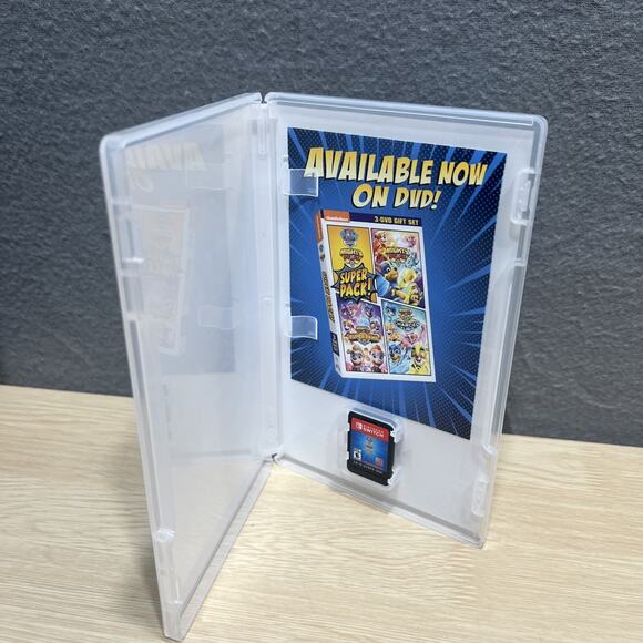 Nintendo Switch PAW Patrol Mighty Pups Save Adventure Bay Video Game Rated E - Picture 2 of 3